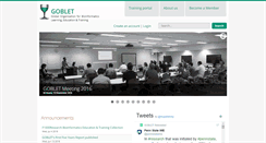Desktop Screenshot of mygoblet.org